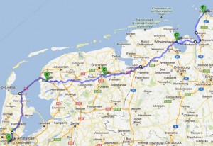 Liegerad-Tour 2012